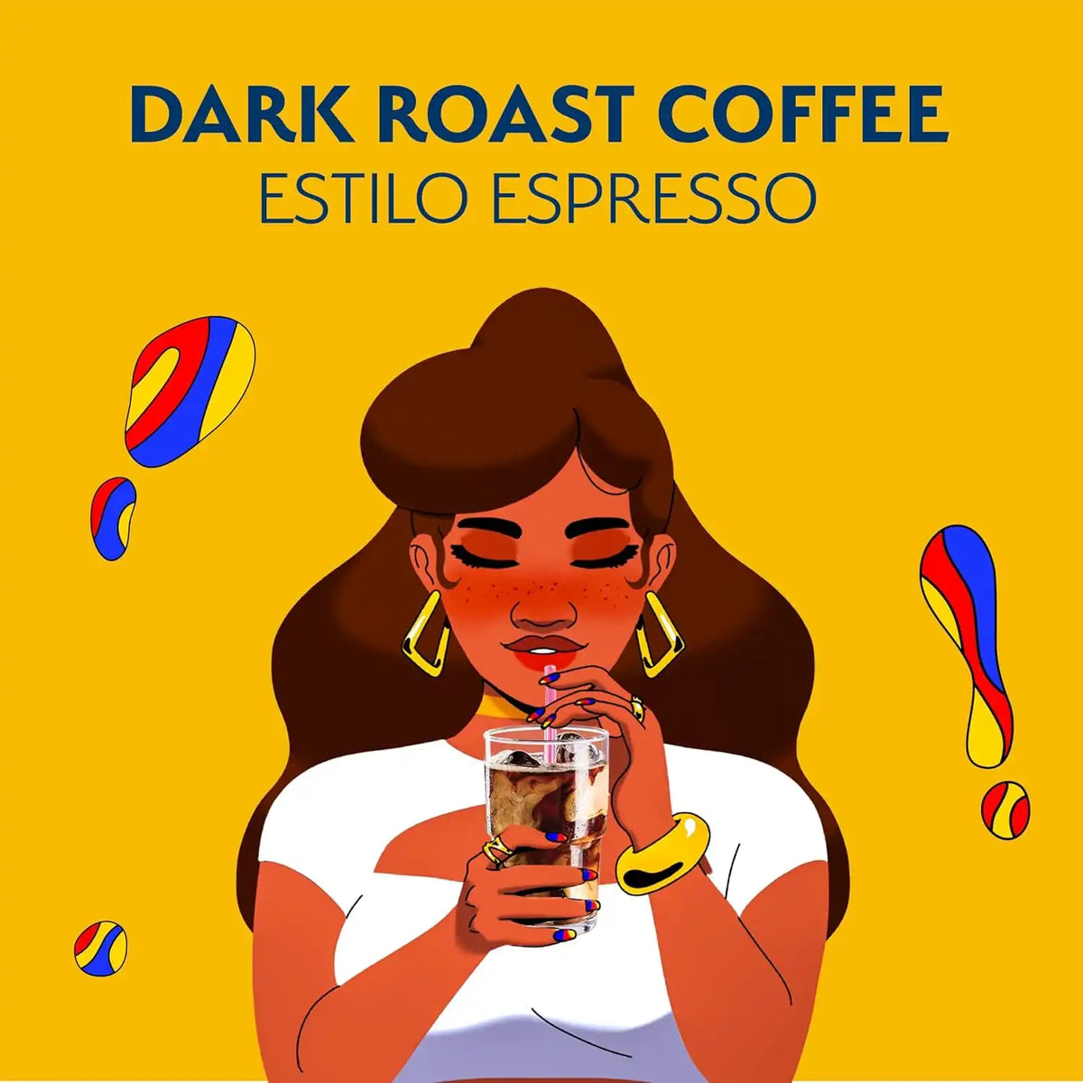 Café Bustelo Espresso Style Dark Roast, Single Serve Coffee Pods, 24 Count (Pack of 4)