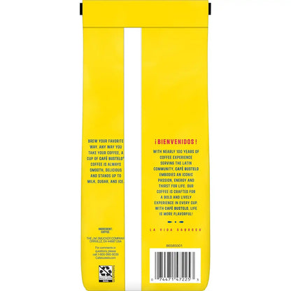 Café Bustelo Light Roast Ground Coffee, 11 Ounce Bag